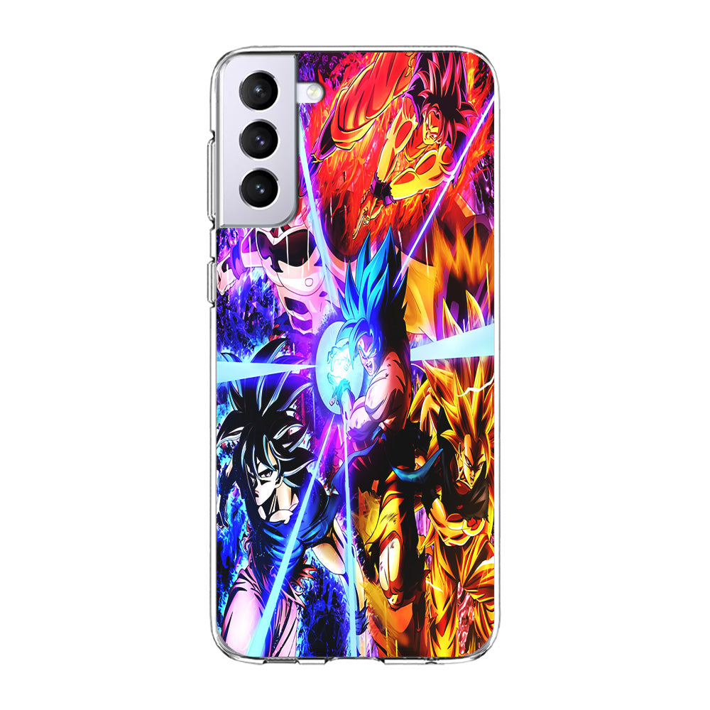 Dragon Ball Super Saiyan Kamehameha Samsung Galaxy S21 Case