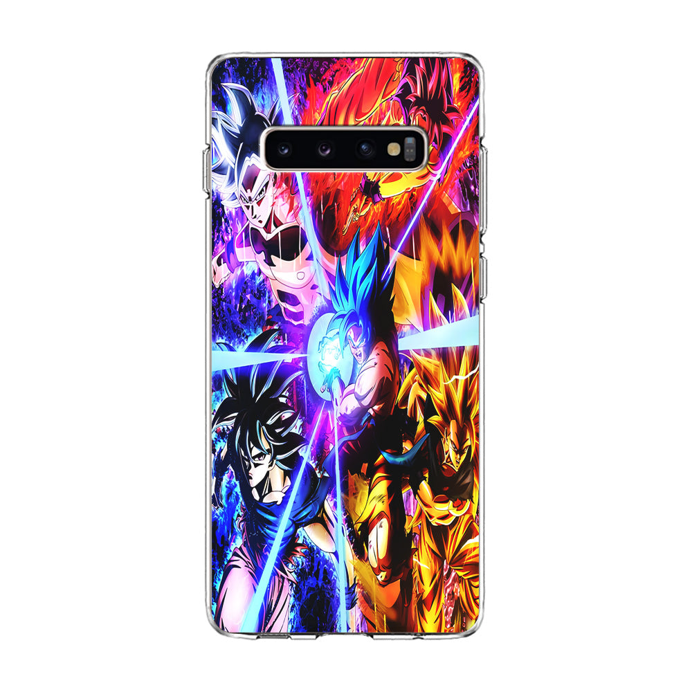 Dragon Ball Super Saiyan Kamehameha Samsung Galaxy S10 Case