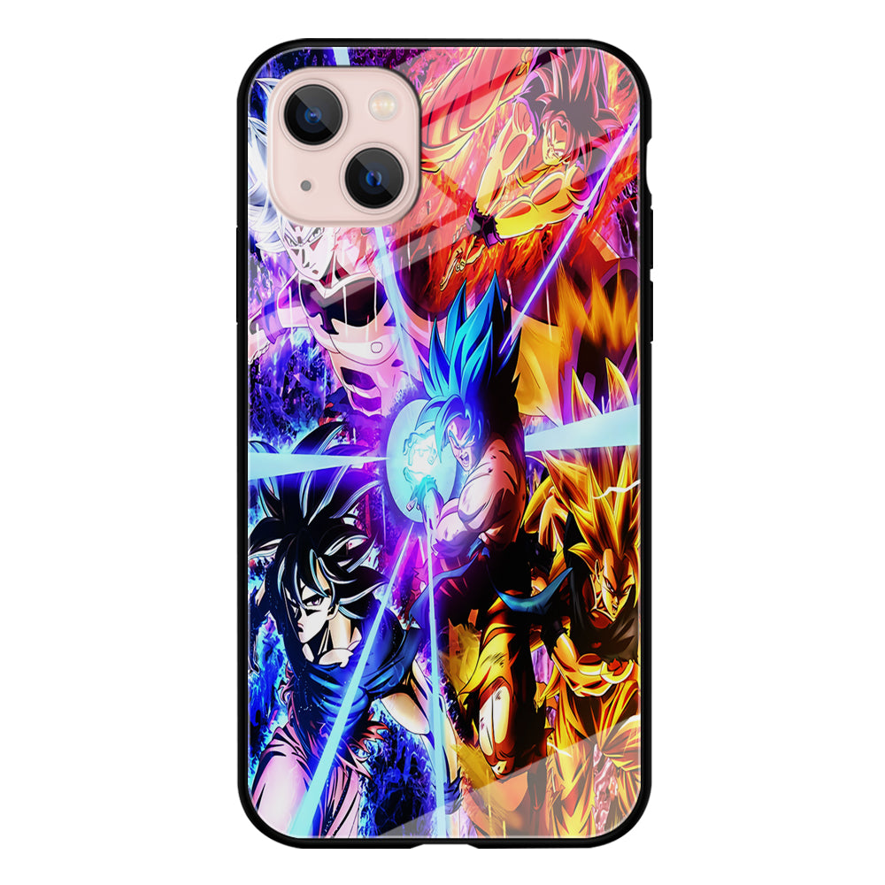 Dragon Ball Super Saiyan Kamehameha iPhone 14 Plus Case