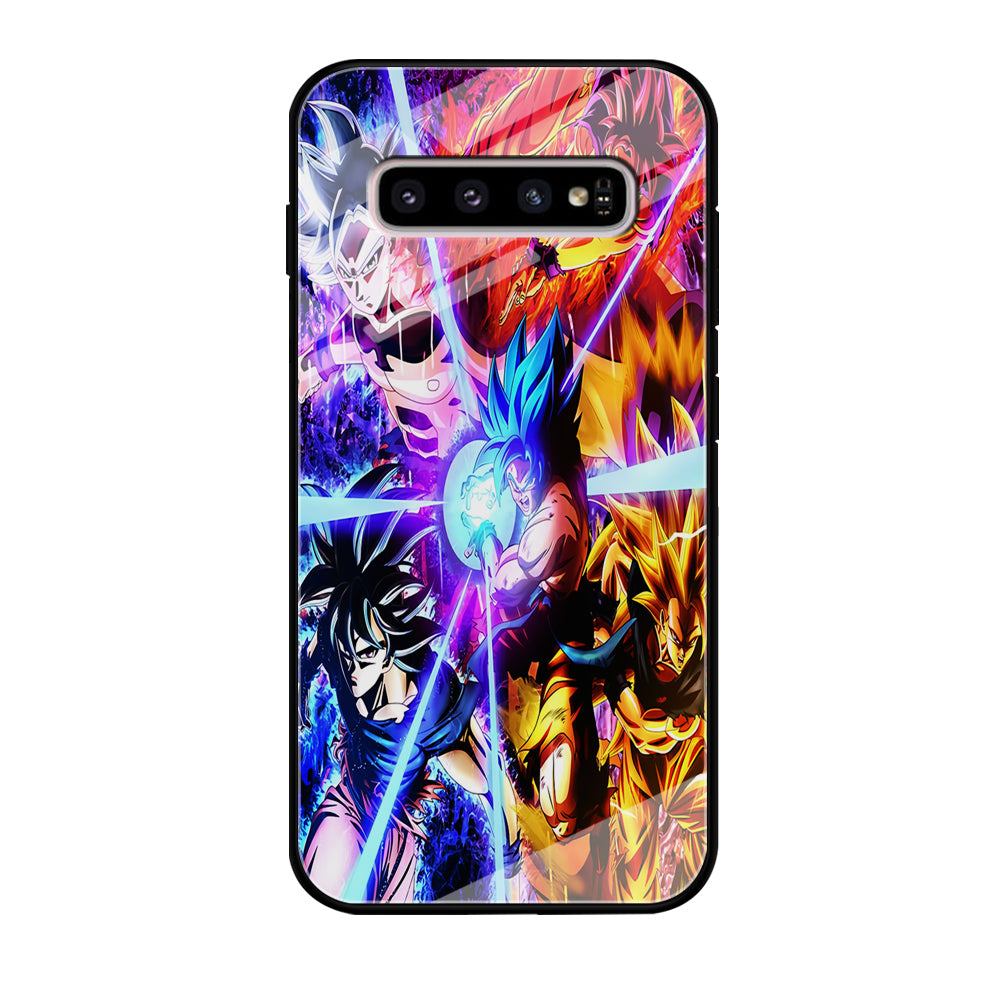 Dragon Ball Super Saiyan Kamehameha Samsung Galaxy S10 Case