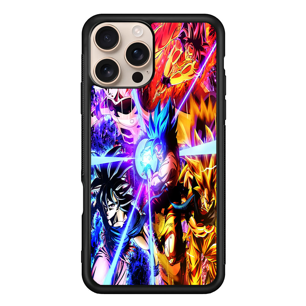 Dragon Ball Super Saiyan Kamehameha iPhone 16 Pro Max Case - Altracase