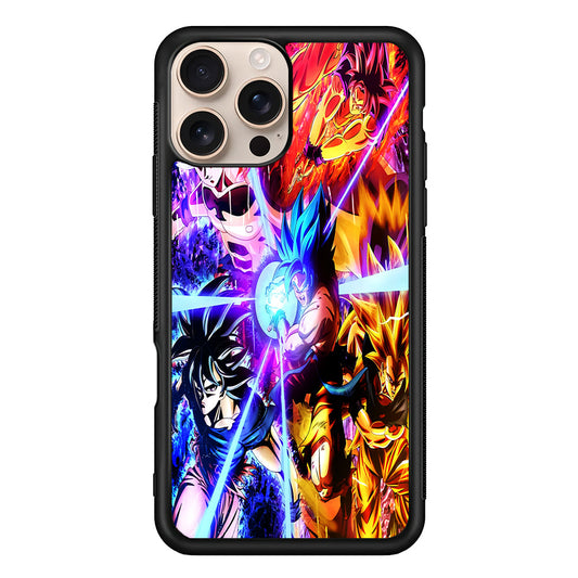 Dragon Ball Super Saiyan Kamehameha iPhone 16 Pro Max Case - Altracase