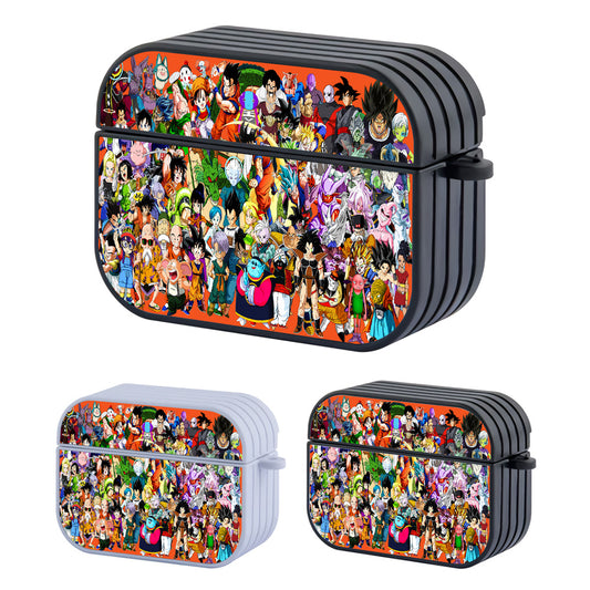 Dragon Ball Z All Character Gather Hard Plastic Case Cover For Apple Airpods Pro