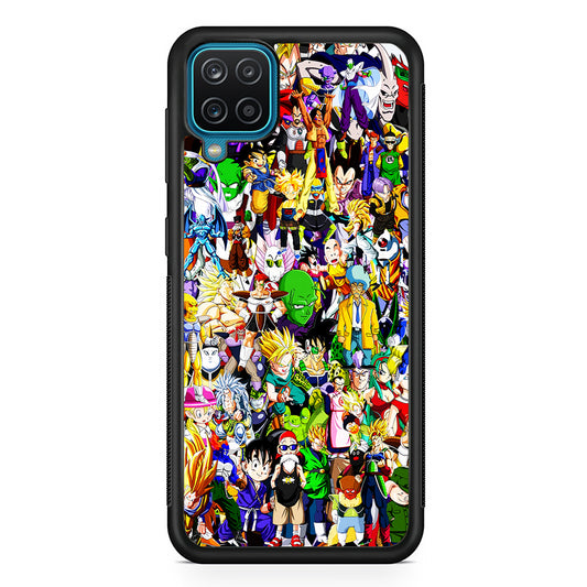Dragon Ball Z All Characters Samsung Galaxy A12 Case