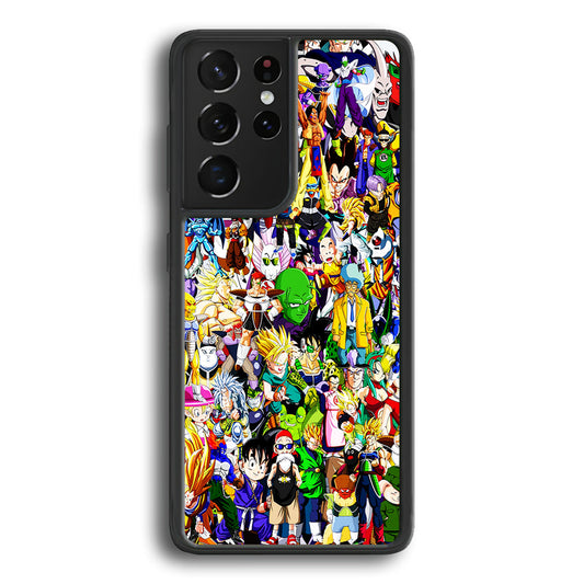 Dragon Ball Z All Characters Samsung Galaxy S22 Ultra Case