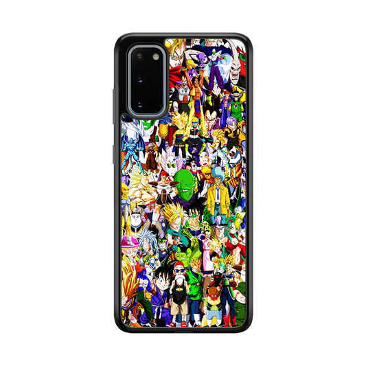 Dragon Ball Z All Characters Samsung Galaxy S20 Case