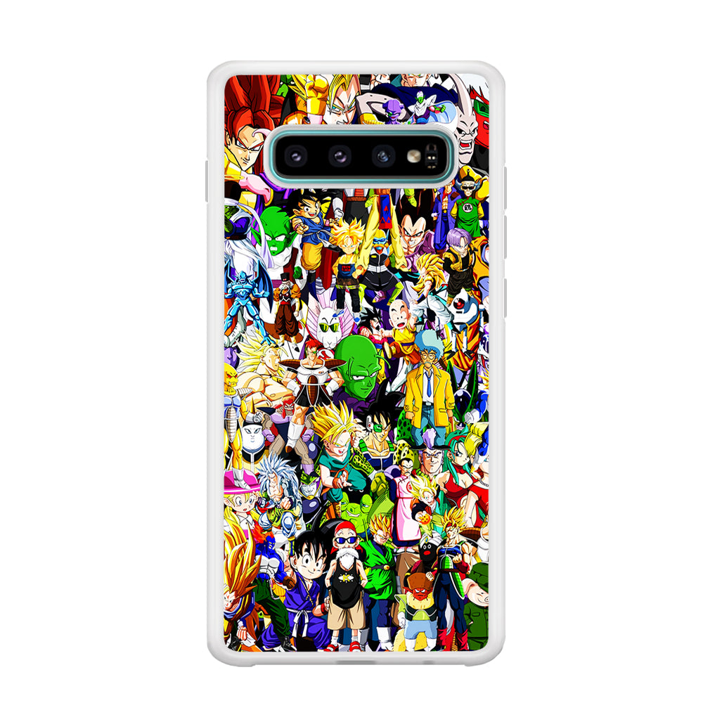 Dragon Ball Z All Characters Samsung Galaxy S10 Case