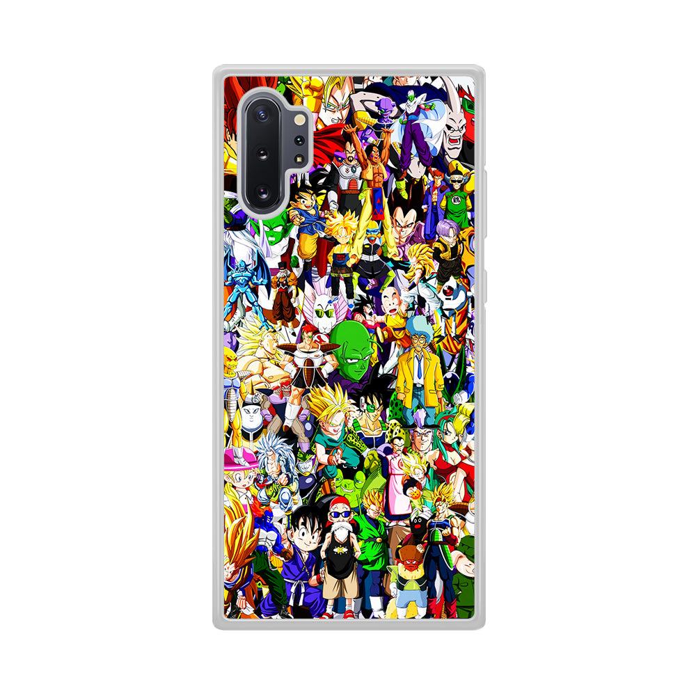 Dragon Ball Z All Characters Samsung Galaxy Note 10 Plus Case