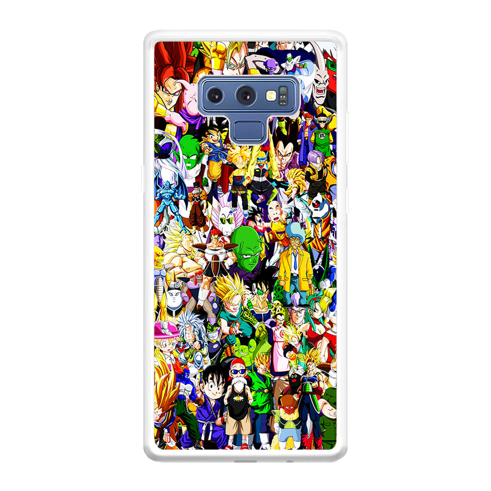 Dragon Ball Z All Characters Samsung Galaxy Note 9 Case
