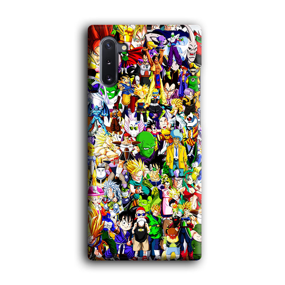 Dragon Ball Z All Characters Samsung Galaxy Note 10 Case