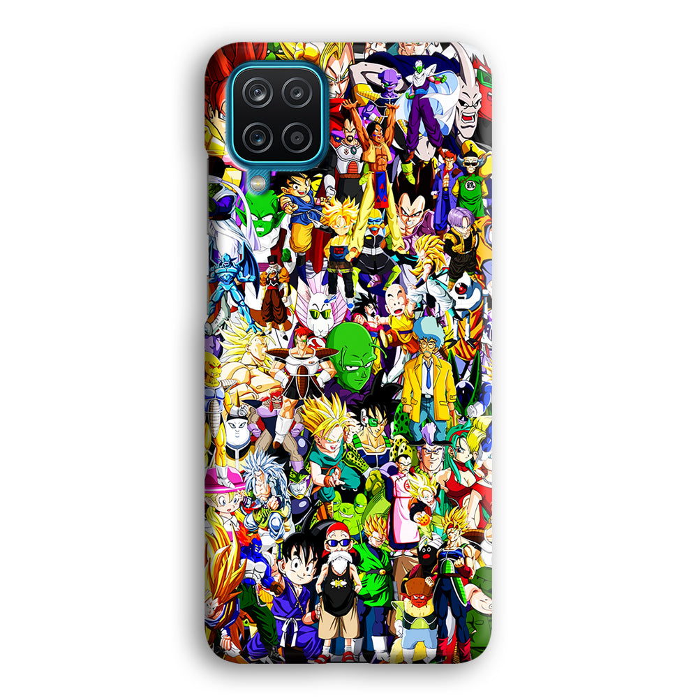 Dragon Ball Z All Characters Samsung Galaxy A12 Case