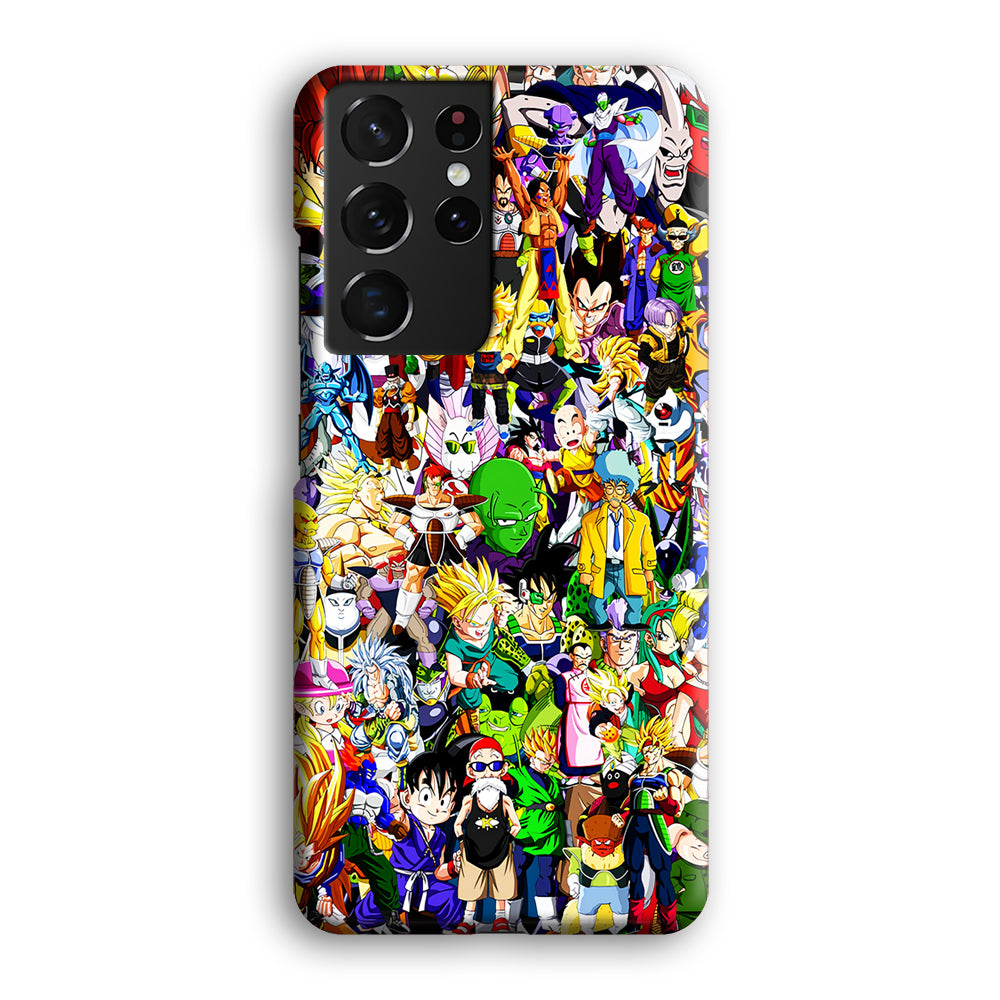 Dragon Ball Z All Characters Samsung Galaxy S21 Ultra Case