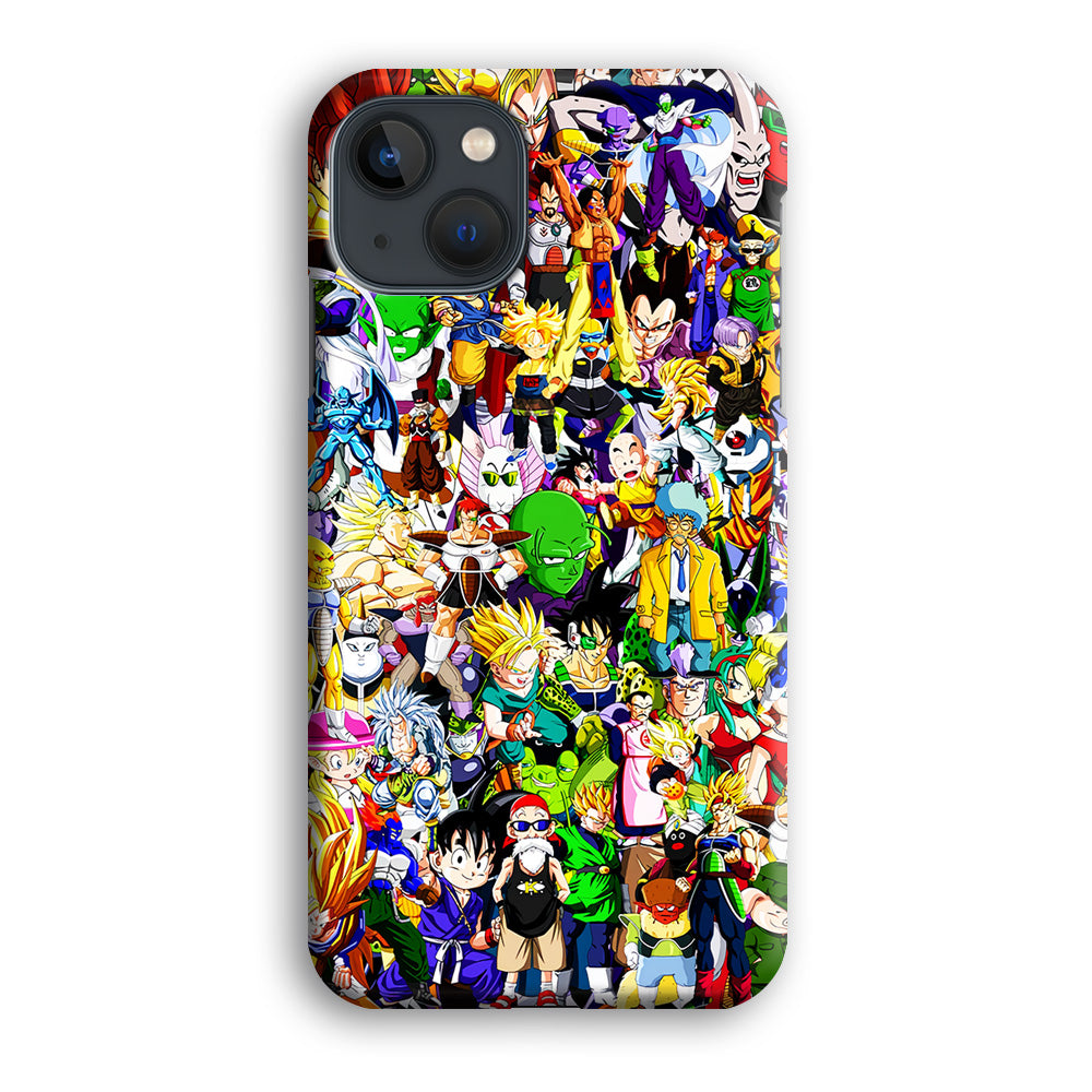 Dragon Ball Z All Characters iPhone 14 Plus Case