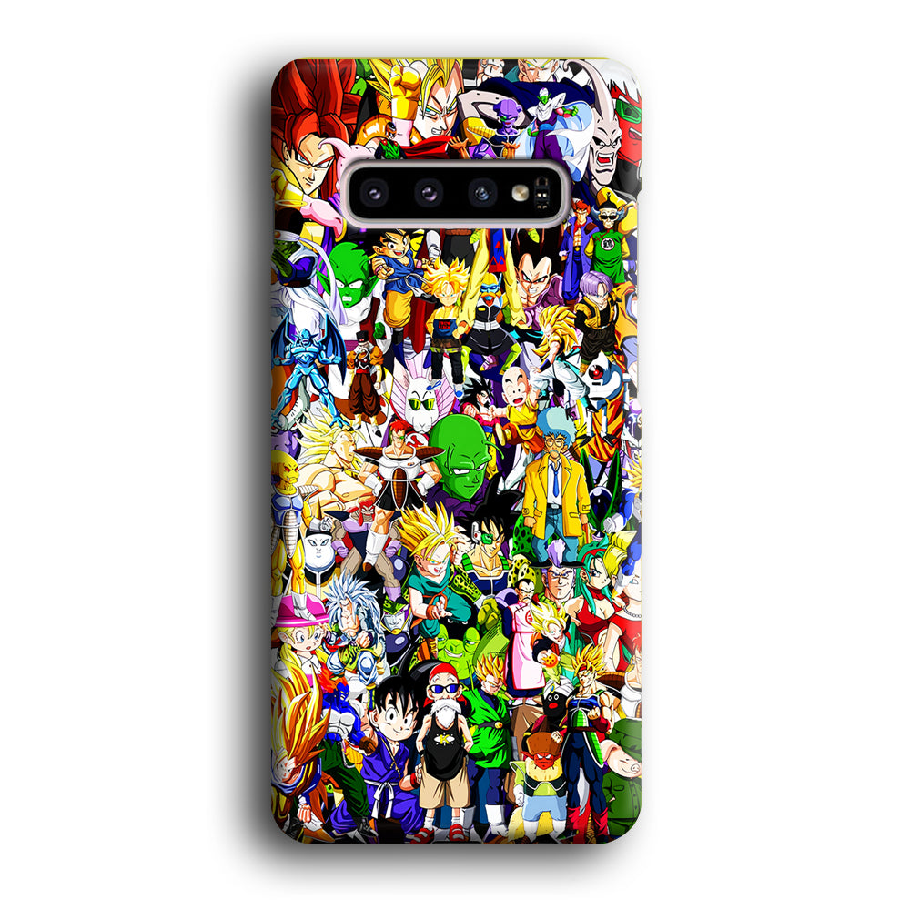 Dragon Ball Z All Characters Samsung Galaxy S10 Case