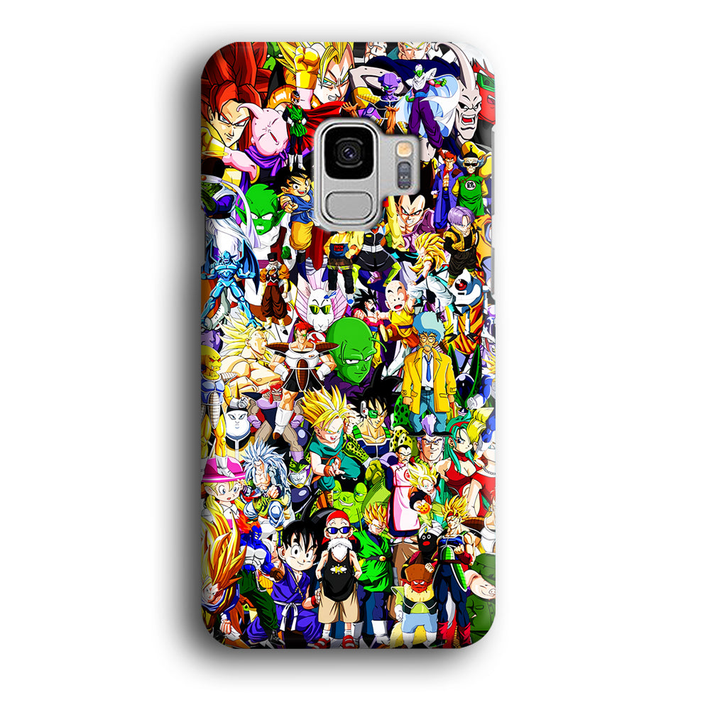 Dragon Ball Z All Characters Samsung Galaxy S9 Case