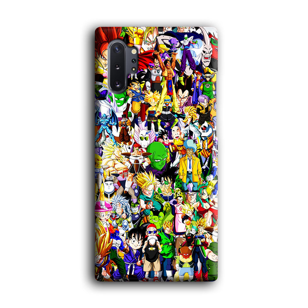 Dragon Ball Z All Characters Samsung Galaxy Note 10 Plus Case