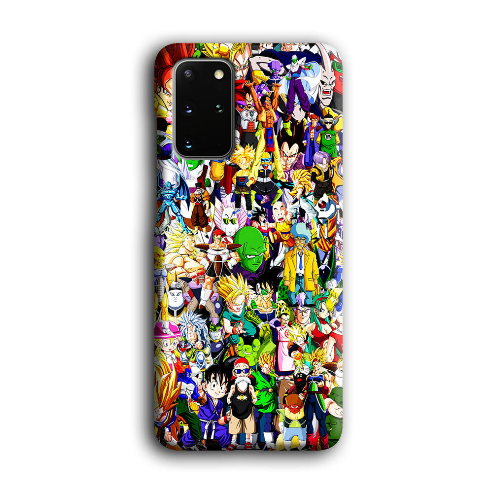 Dragon Ball Z All Characters Samsung Galaxy S20 Plus Case