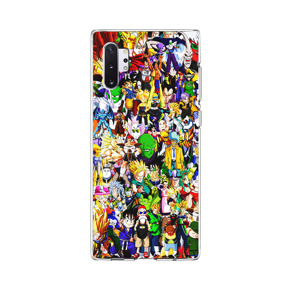 Dragon Ball Z All Characters Samsung Galaxy Note 10 Plus Case