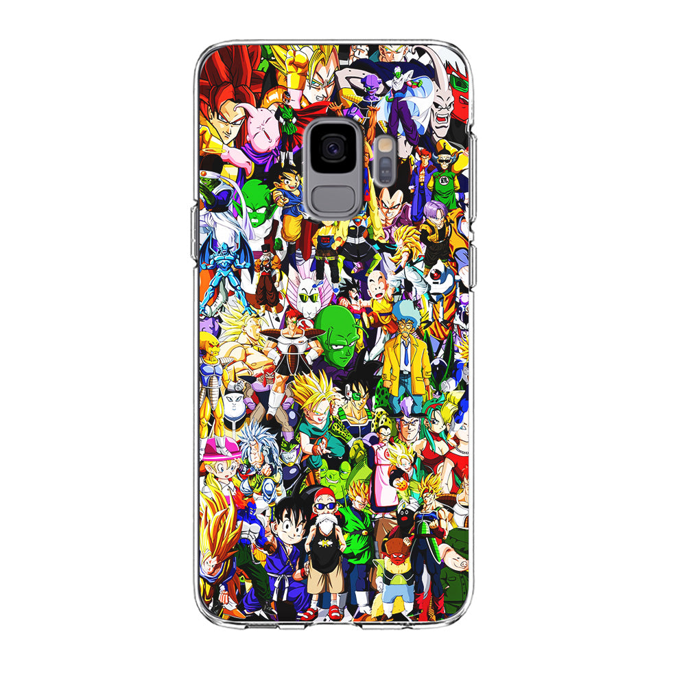 Dragon Ball Z All Characters Samsung Galaxy S9 Case