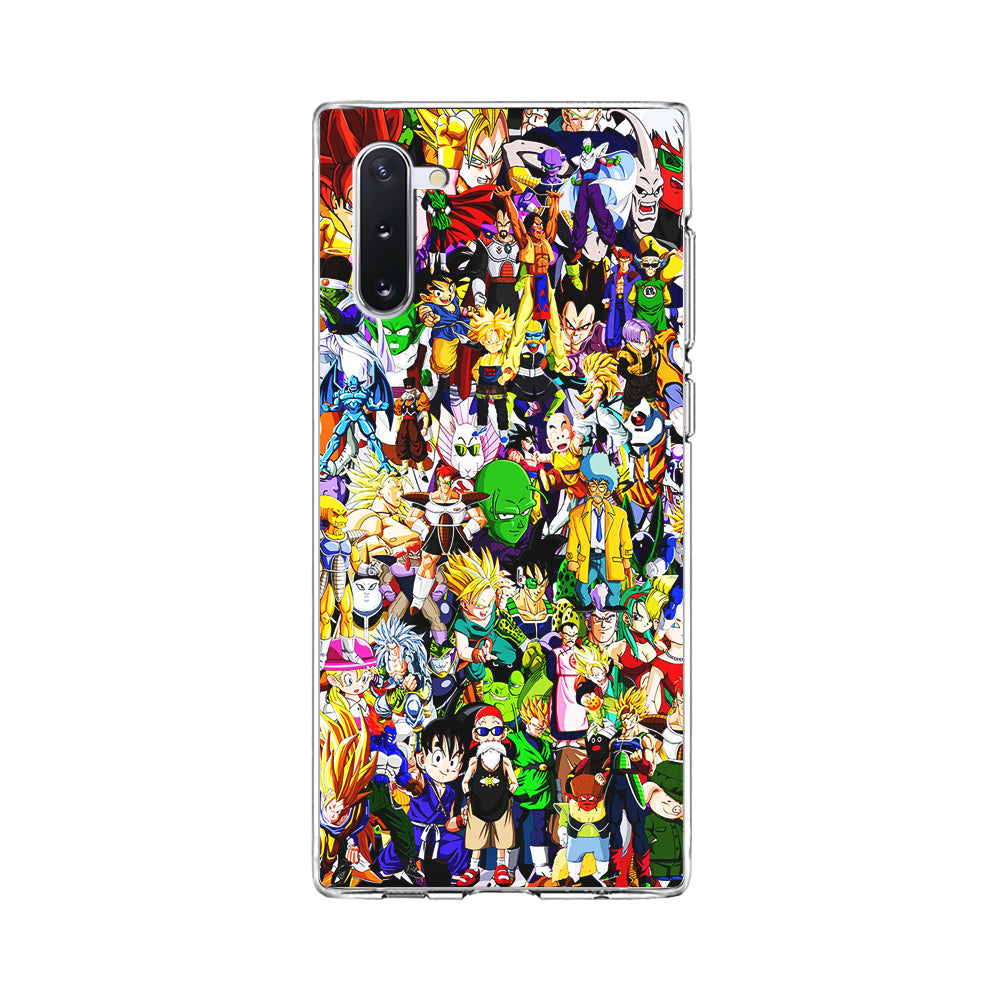 Dragon Ball Z All Characters Samsung Galaxy Note 10 Case