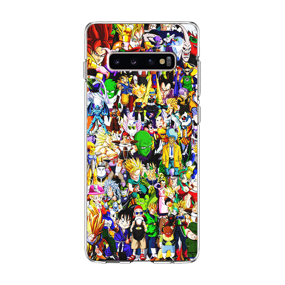 Dragon Ball Z All Characters Samsung Galaxy S10 Case