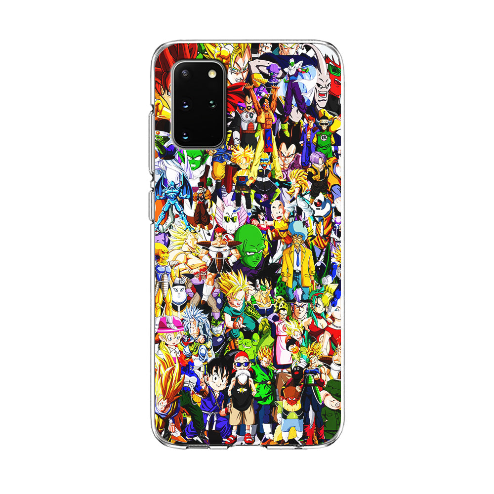 Dragon Ball Z All Characters Samsung Galaxy S20 Plus Case