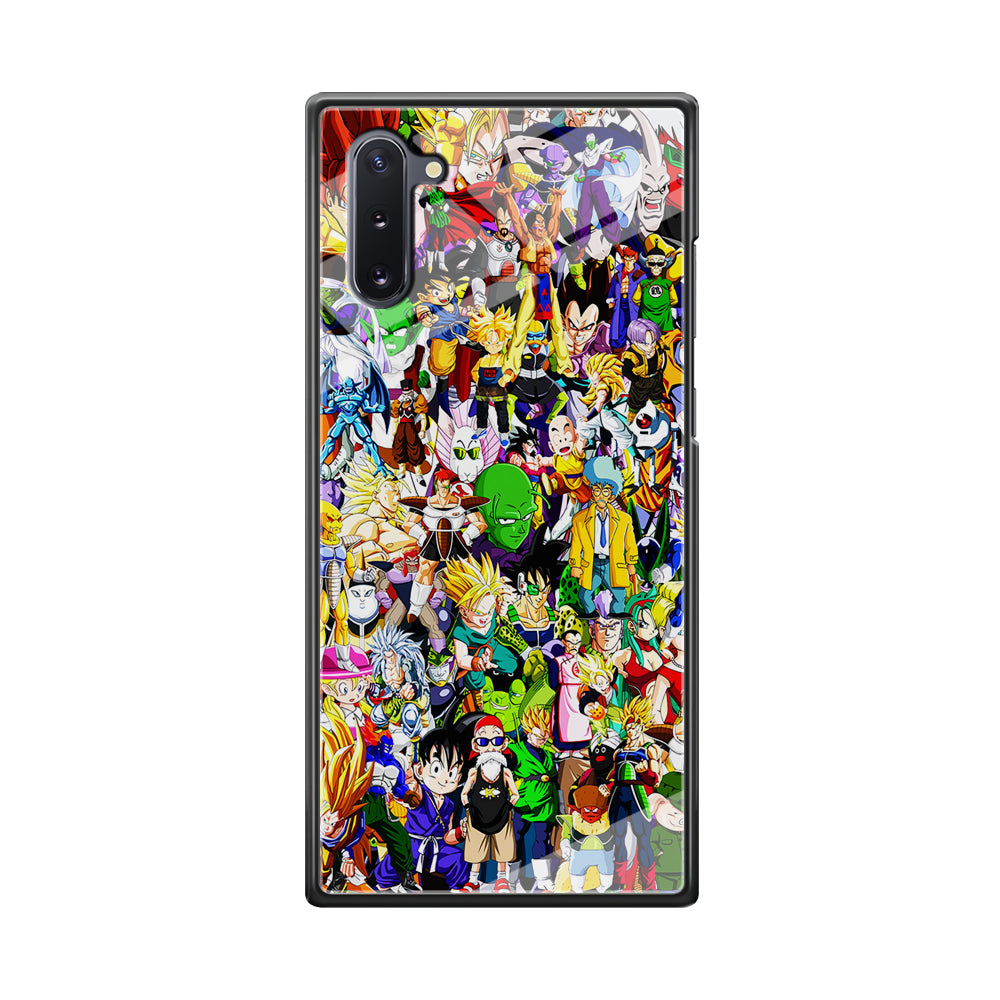 Dragon Ball Z All Characters Samsung Galaxy Note 10 Case