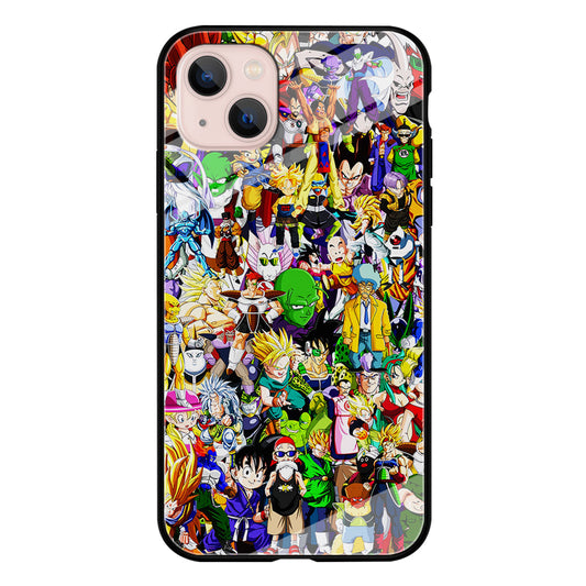 Dragon Ball Z All Characters iPhone 14 Case-Phone Case-Tempered Glass Case-Altracase