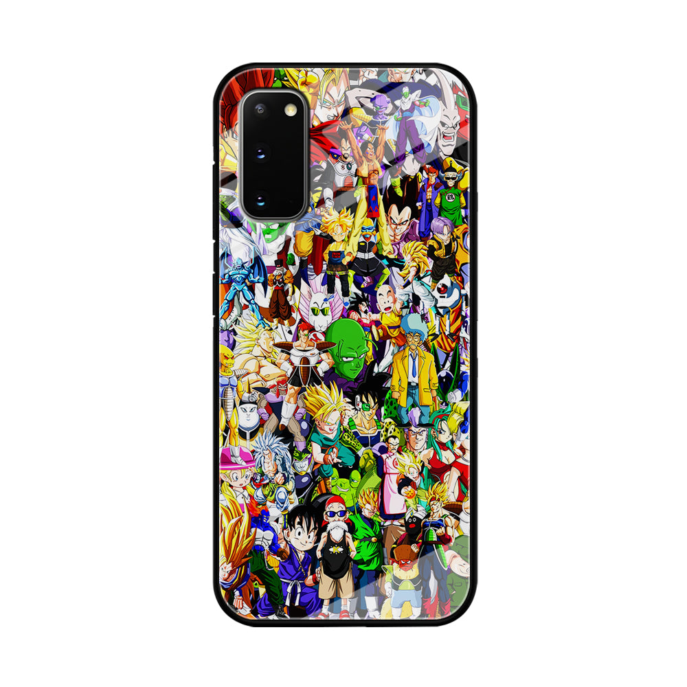Dragon Ball Z All Characters Samsung Galaxy S20 Case