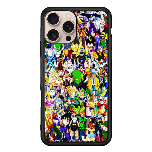 Dragon Ball Z All Characters iPhone 16 Pro Max Case - Altracase