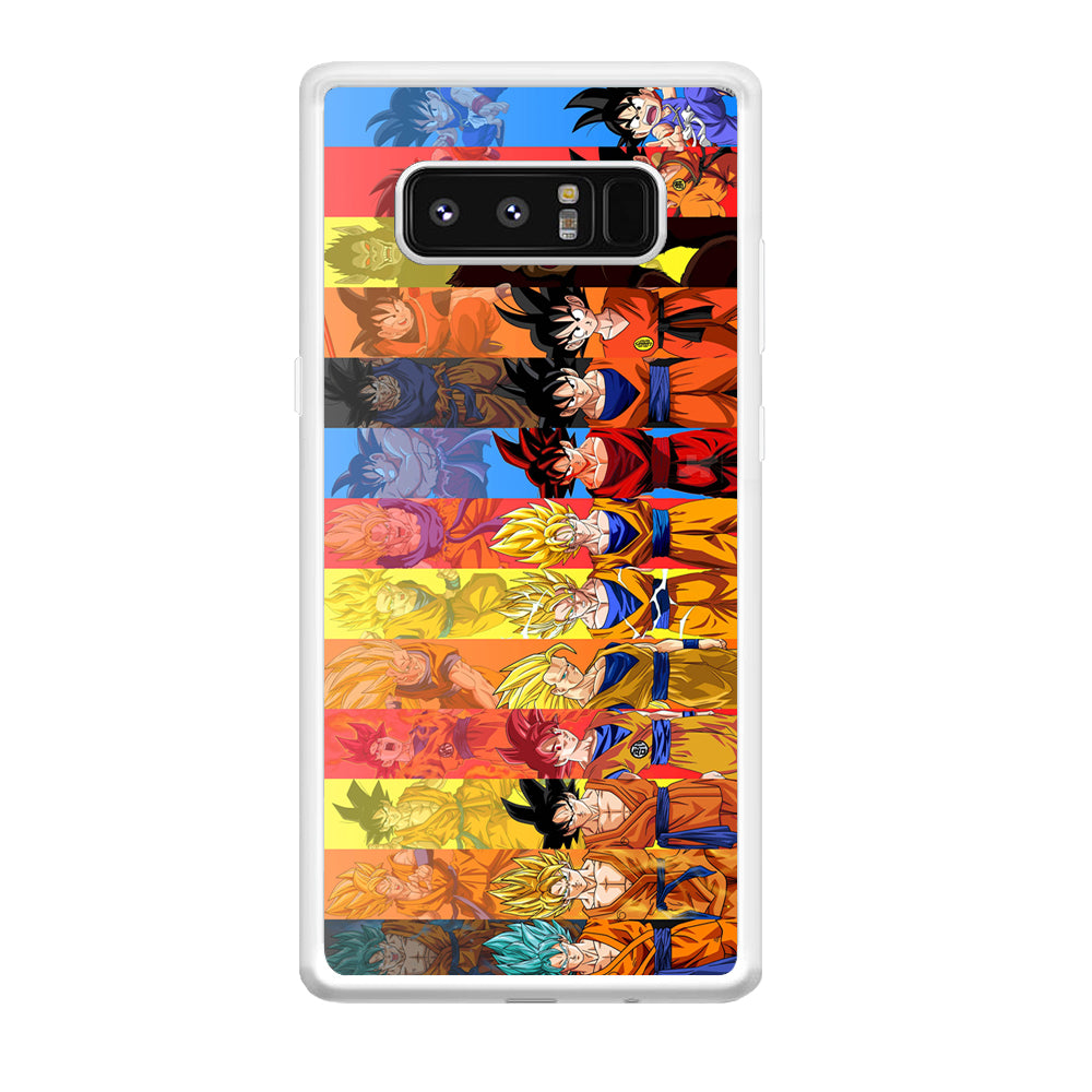 Dragon Ball Z Evolution Samsung Galaxy Note 8 Case