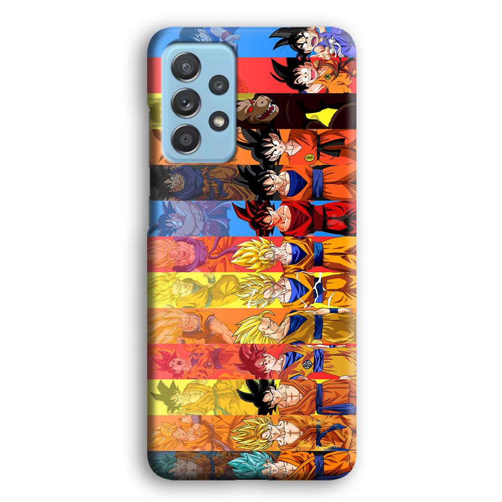 Dragon Ball Z Evolution Samsung Galaxy A72 Case