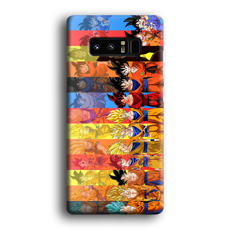 Dragon Ball Z Evolution Samsung Galaxy Note 8 Case