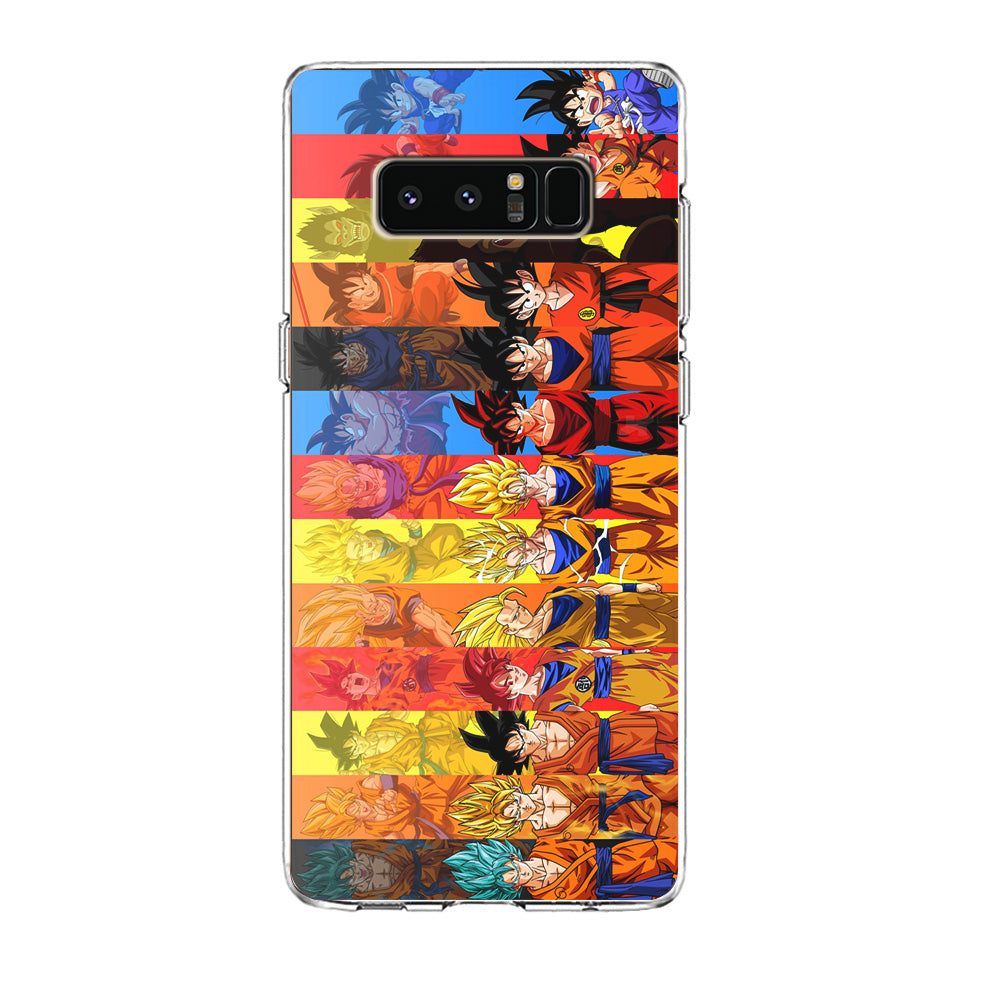 Dragon Ball Z Evolution Samsung Galaxy Note 8 Case