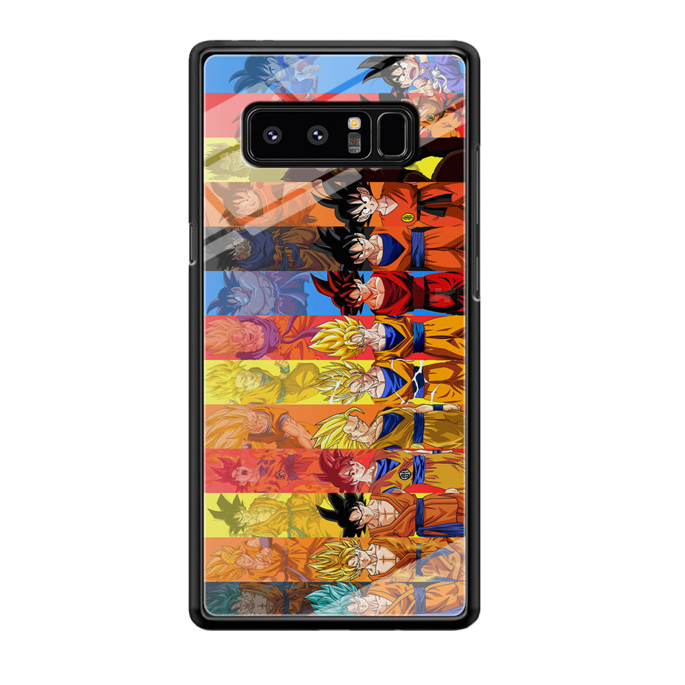 Dragon Ball Z Evolution Samsung Galaxy Note 8 Case