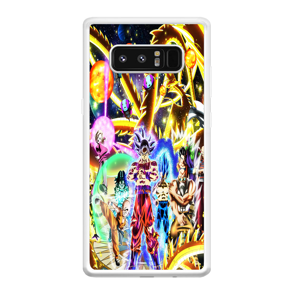 Dragon Ball Z Galaxy Samsung Galaxy Note 8 Case