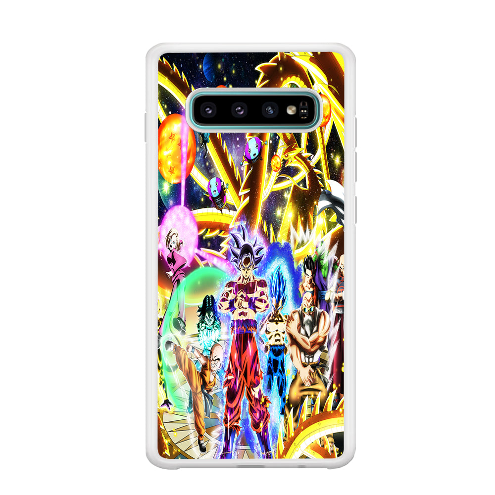 Dragon Ball Z Galaxy Samsung Galaxy S10 Case