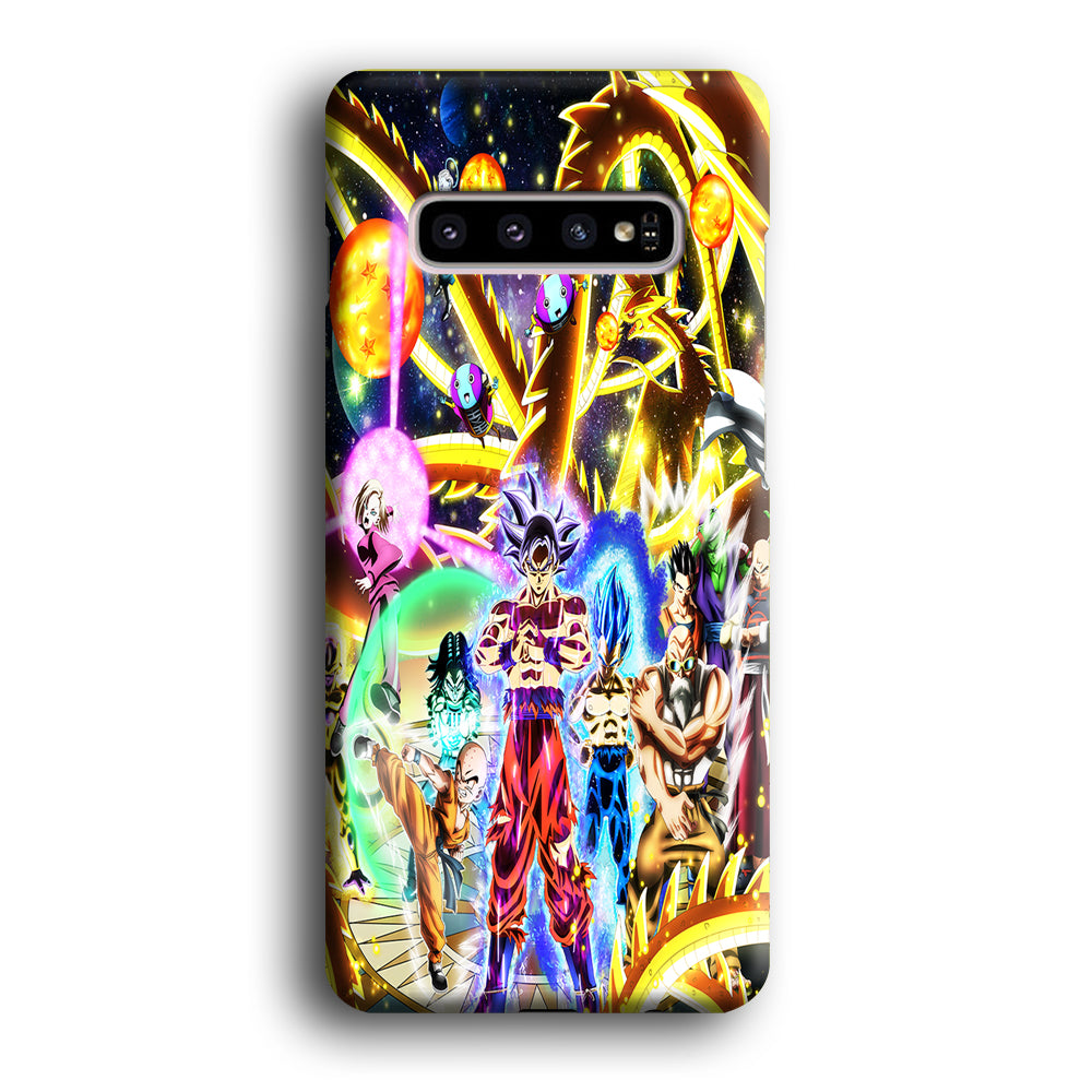 Dragon Ball Z Galaxy Samsung Galaxy S10 Case