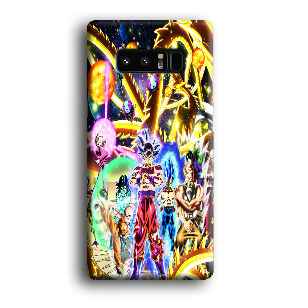 Dragon Ball Z Galaxy Samsung Galaxy Note 8 Case