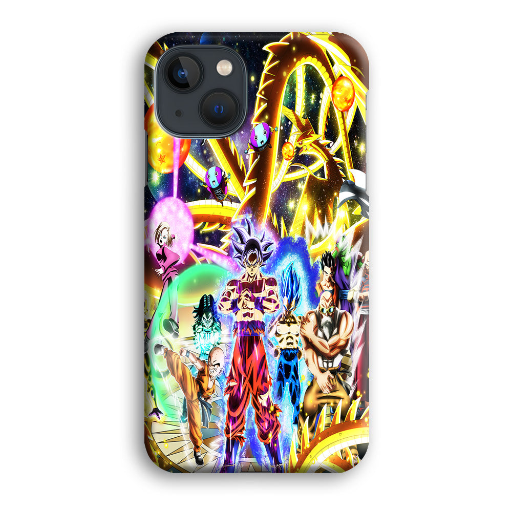 Dragon Ball Z Galaxy iPhone 14 Plus Case