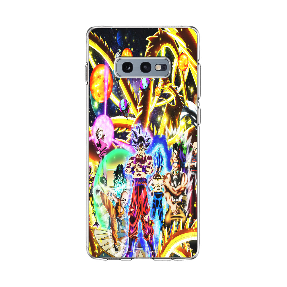 Dragon Ball Z Galaxy Samsung Galaxy S10E Case