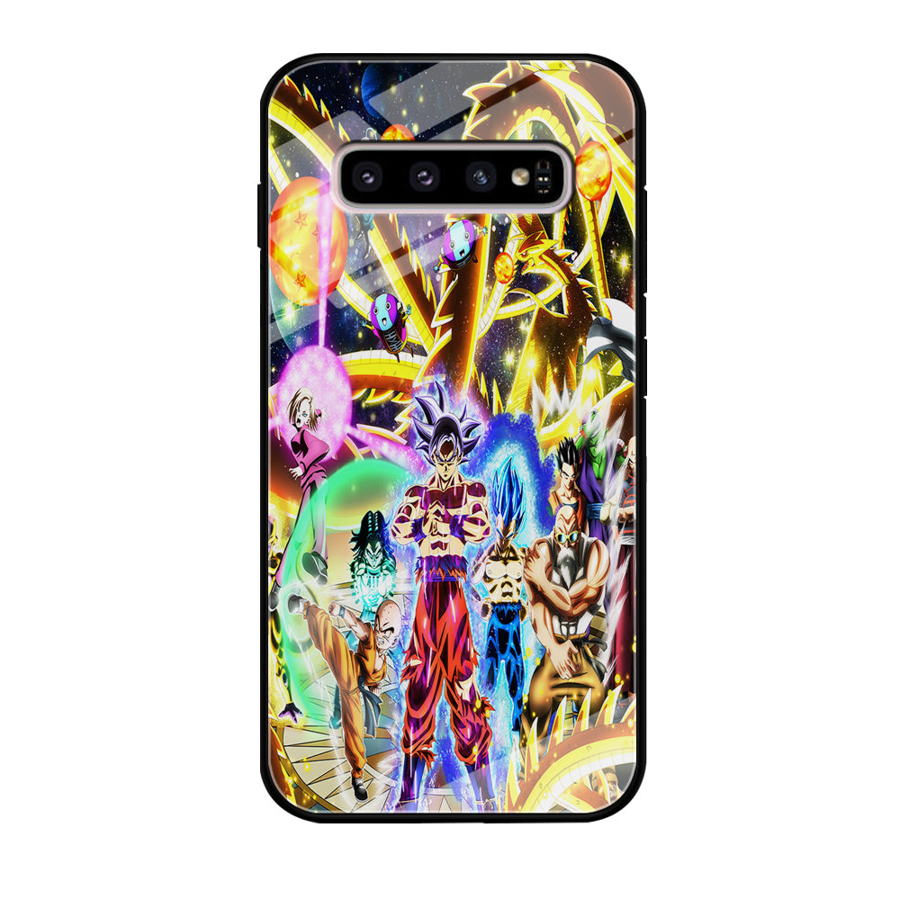 Dragon Ball Z Galaxy Samsung Galaxy S10 Case