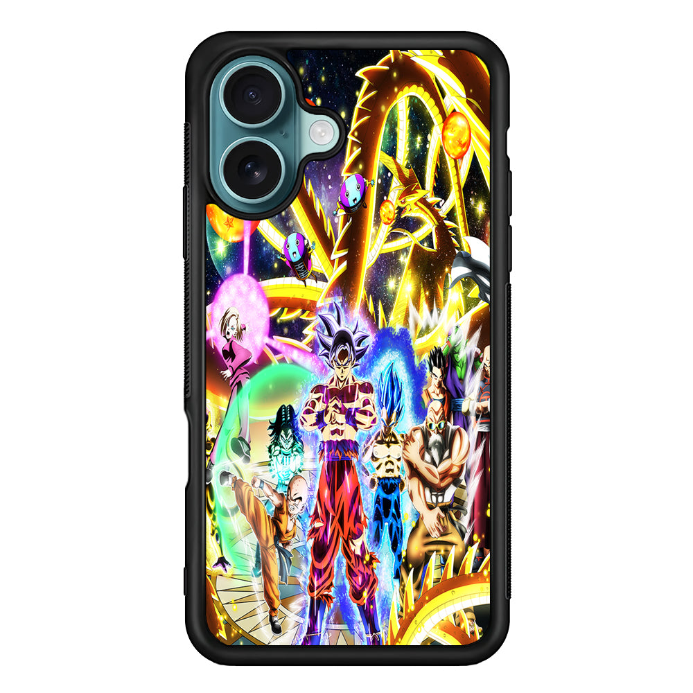 Dragon Ball Z Galaxy iPhone 16 Case - Altracase