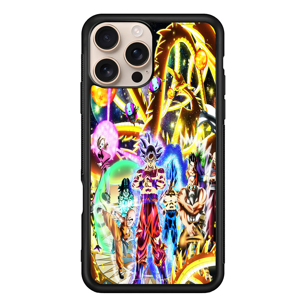 Dragon Ball Z Galaxy iPhone 16 Pro Max Case - Altracase
