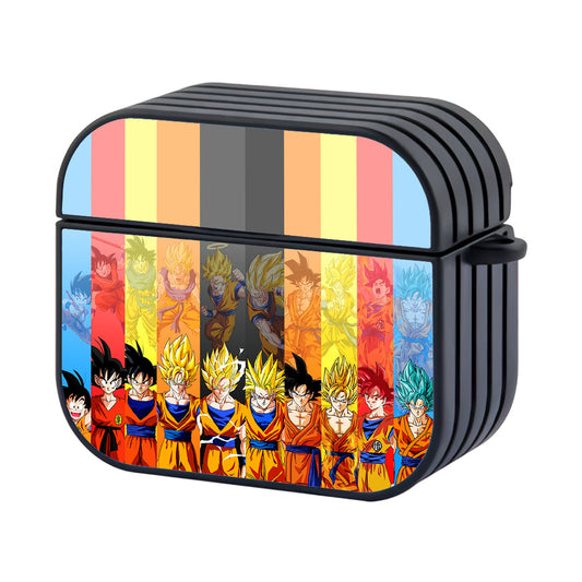 Dragon Ball Z Goku Transformation Hard Plastic Case Cover For Apple AirPods 4 - AirPod Case - Altracase