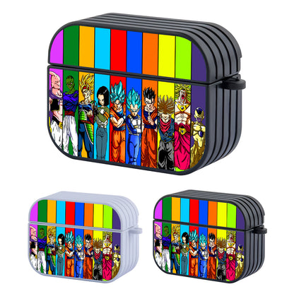 Dragon Ball Z Main Character Colorful Hard Plastic Case Cover For Apple Airpods Pro