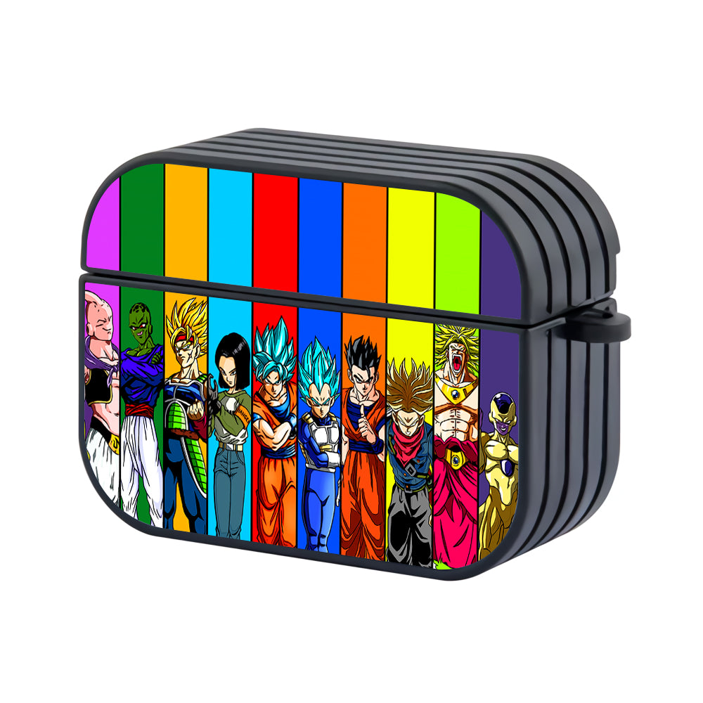 Dragon Ball Z Main Character Colorful Hard Plastic Case Cover For Apple Airpods Pro