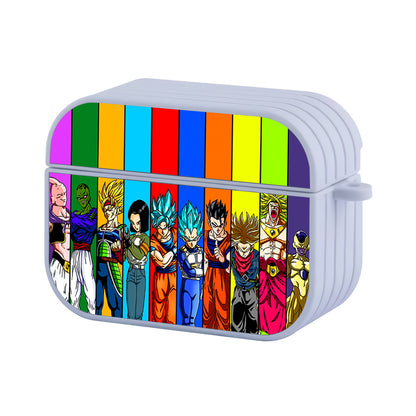 Dragon Ball Z Main Character Colorful Hard Plastic Case Cover For Apple Airpods Pro