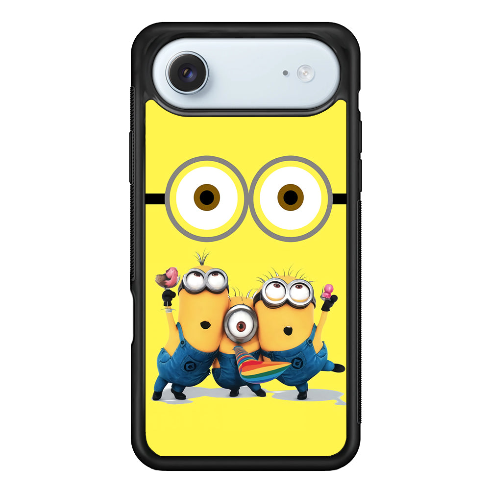 Eyes and Three Minions iPhone 17 Air Case - Altracase