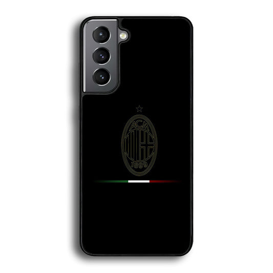 FB AC Milan Samsung Galaxy A16 Case-Phone Case-Rubber Black (2D Case)-Altracase